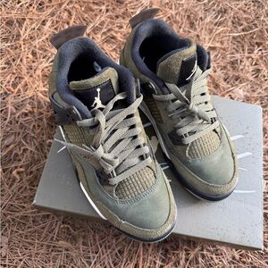 Jordan 4 Retro Se Craft Medium Olive FB9928-200 Men's